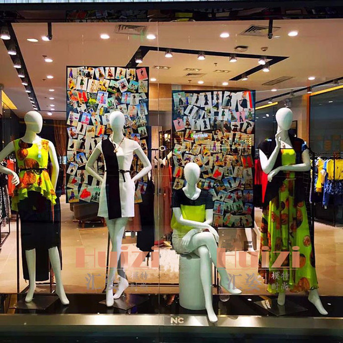 匯姿模特 櫥窗陳列的藝術(shù)，賦予服裝靈魂的展示人臺(tái)